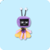 Cosmic Signal Vee Plush 1