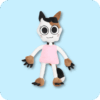 Cutesy Calico Scraps Plush