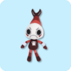 Dark Spikes Shrimpo Plush