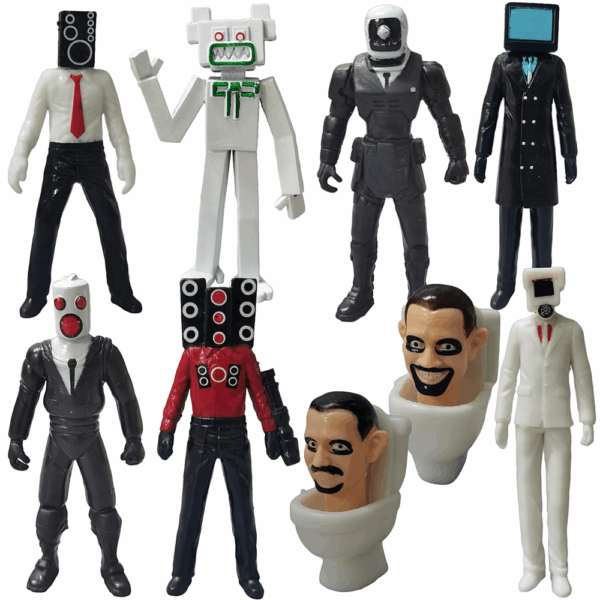 Skibidi Toilet Action Figure 1