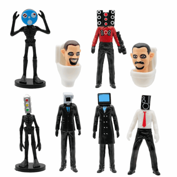 Skibidi Toilet Action Figure 3
