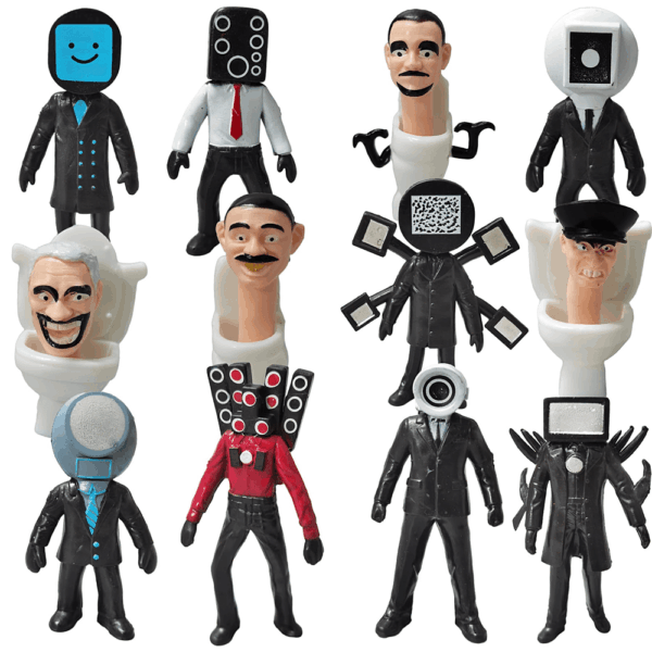 Skibidi Toilet Action Figure 4