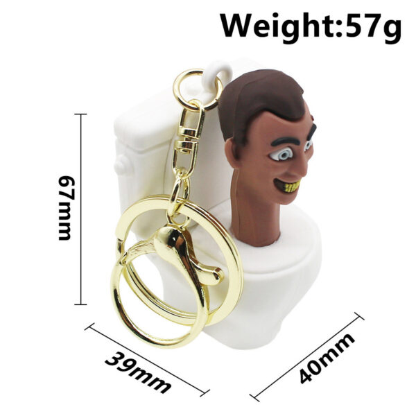 Skibidi Toilet Keychains 1