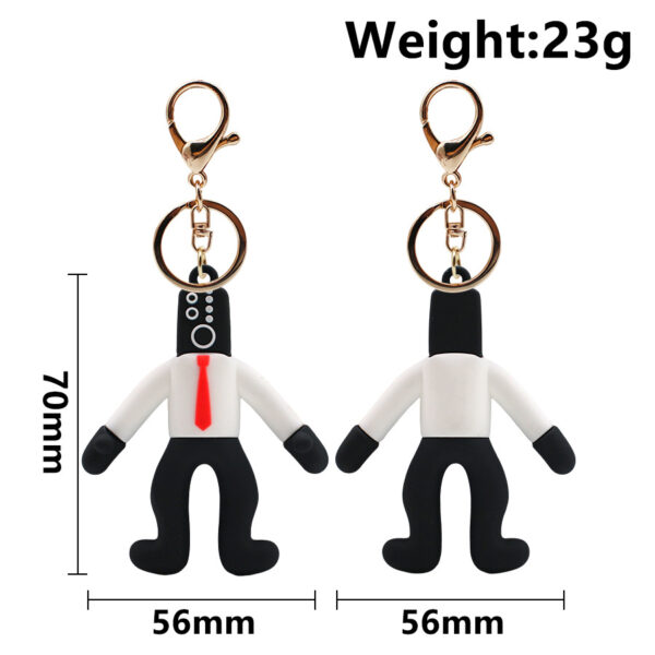 Skibidi Toilet Keychains 3