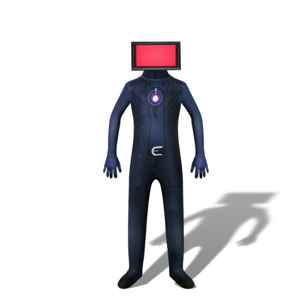 TV Man With Red Screen Costume 7