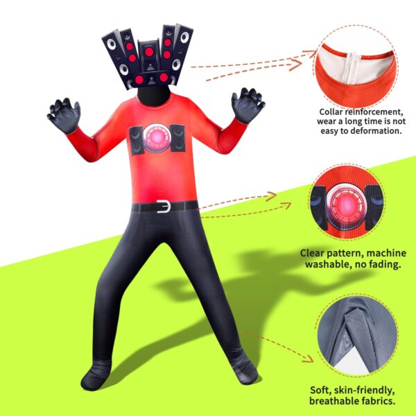 Titan Speakerman Costume 3