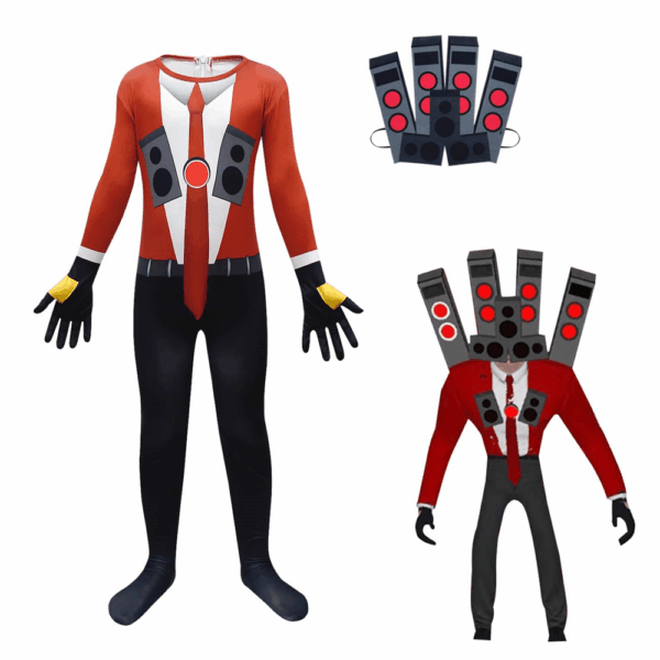 Titan Speakerman Costume Style 3 4