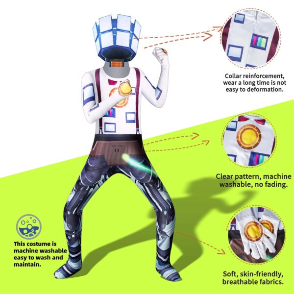 Ultimate TV Man Mecha Boss Costume 2
