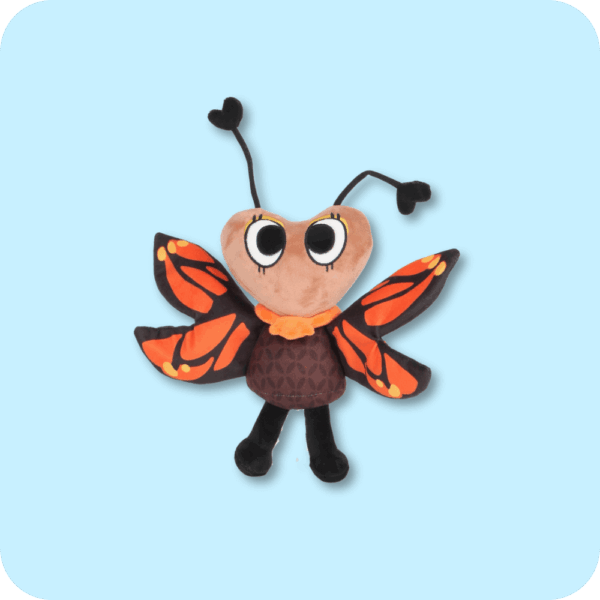 Vivid Monarch Flutter Plush 2
