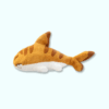 Orange Sharkitty Plush