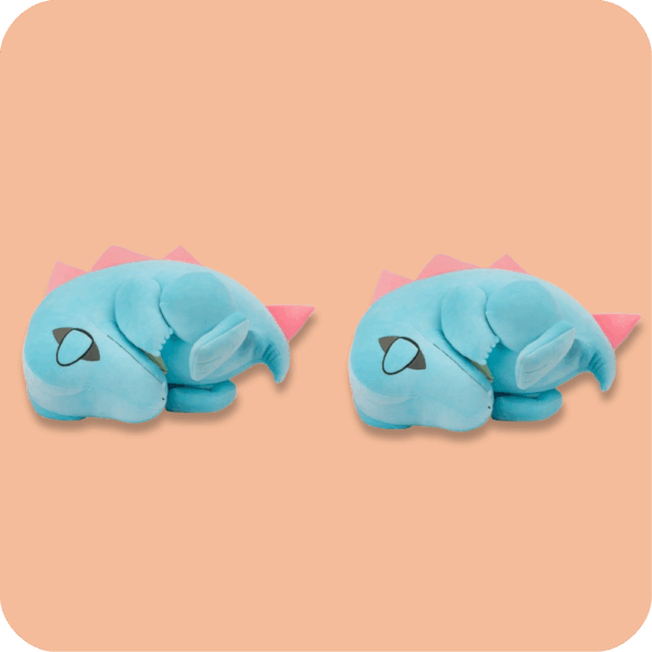 Sleeping Totodile Plush 2PCS
