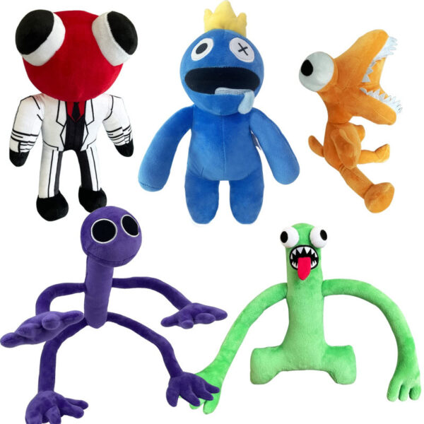 5PCS Rainbow Friends Plush Toys 6