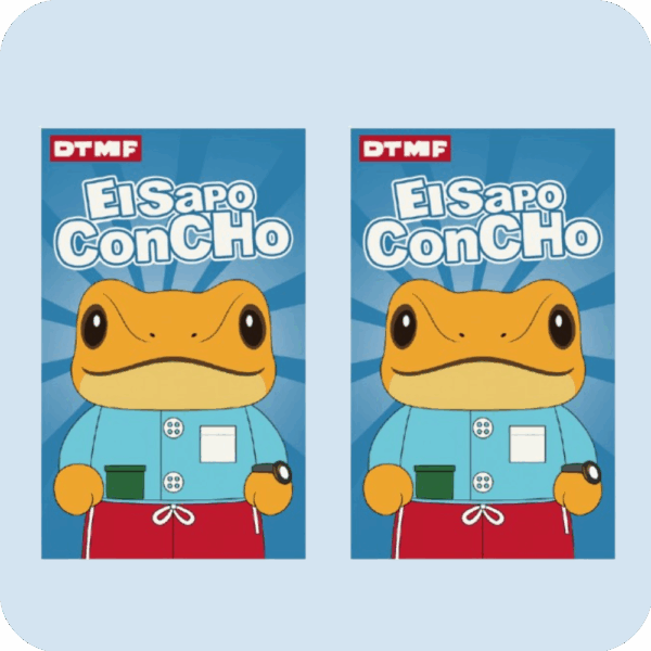 El Sapo Concho Plush 2PCS 2