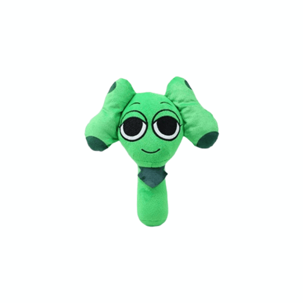 Green Sprunki Plush 1