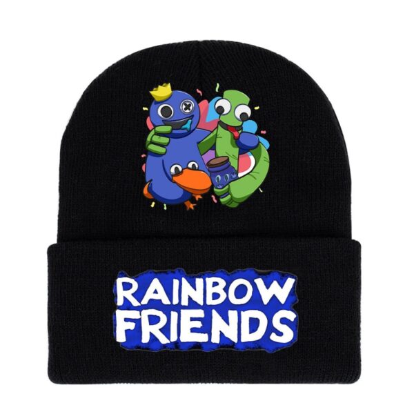 Rainbow Friends Cap Mens Wool Cap Adult Baseball Caps Woman Print Game Standard High Quality Cotton 4