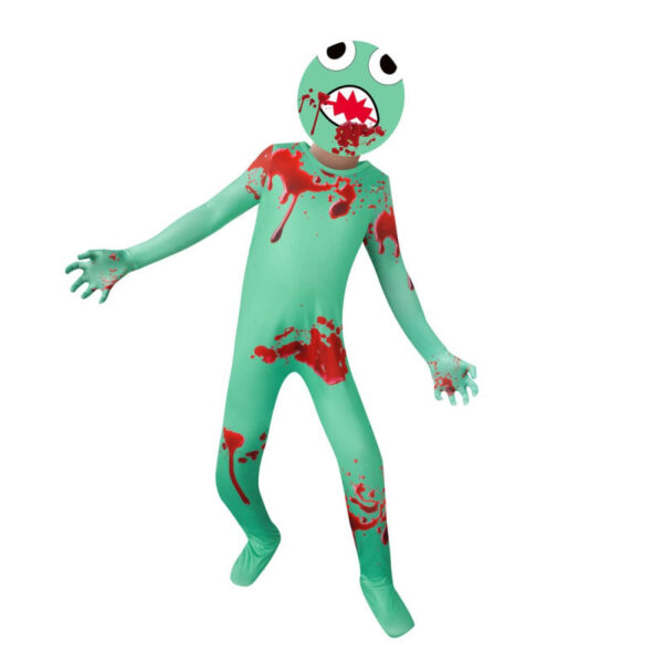 Rainbow Friends Green Costume 2