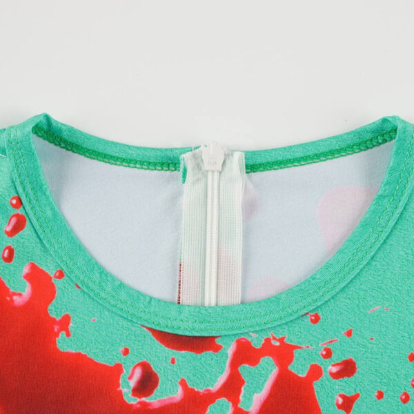 Rainbow Friends Green Costume 3