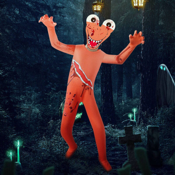 Rainbow Friends Orange Costume 1