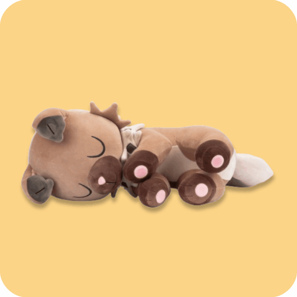 Sleeping Rockruff Plush 1