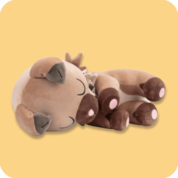 Sleeping Rockruff Plush 2