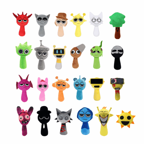 Sprunki Plush 24PCS