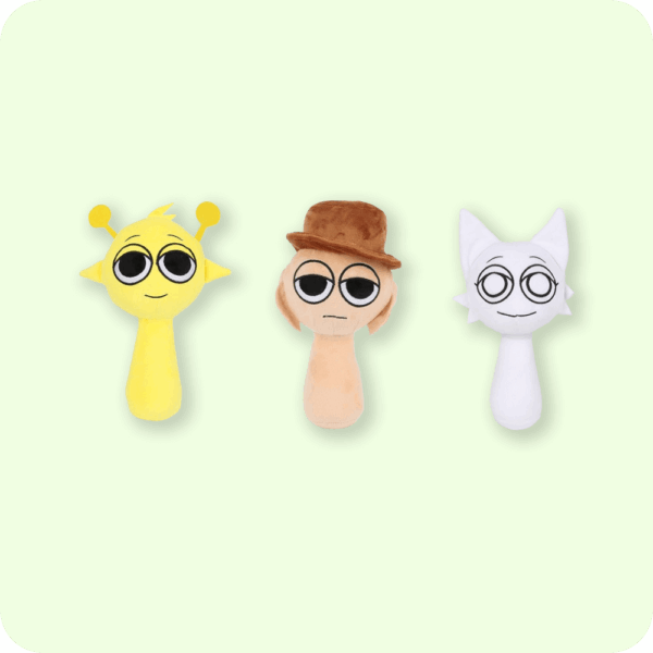 Sprunki Plush 3PCS Set C