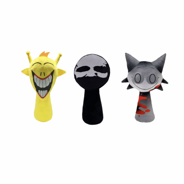 Sprunki Plush 3PCS Set D 1