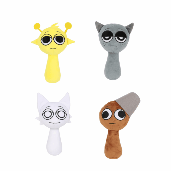 Sprunki Plush 4PCS Set A 1