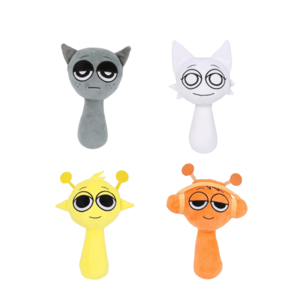Sprunki Plush 4PCS Set C 1