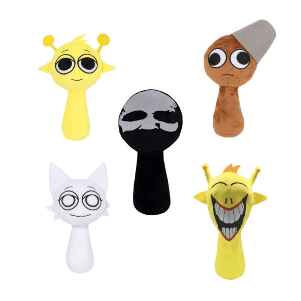 Sprunki Plush 5PCS Set C 1