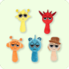Sprunki Plush 5PCS Set D