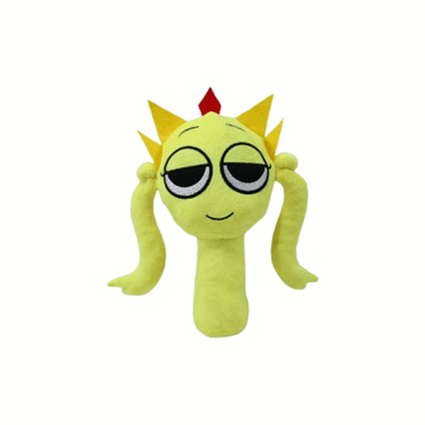 Yellow Girl Sprunki Plush 1