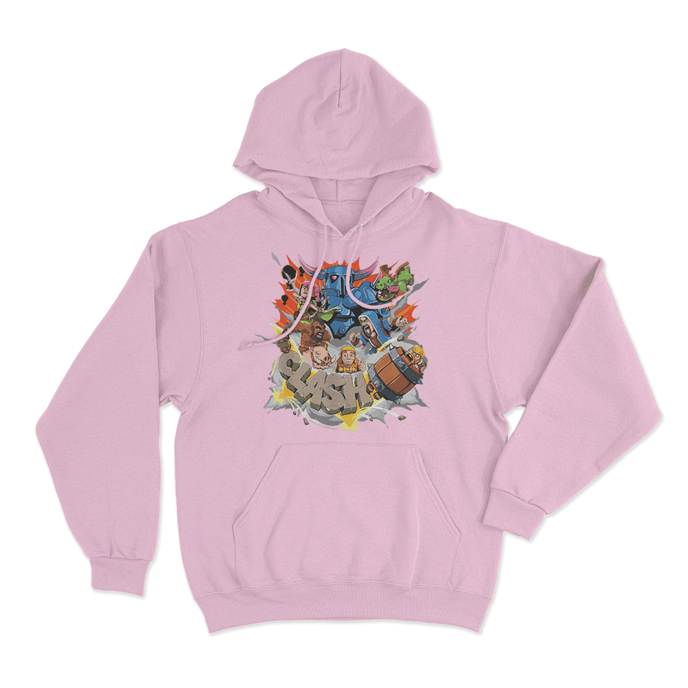 Clash Royale Hoodie Pink Clash Royale Hoodie Pink