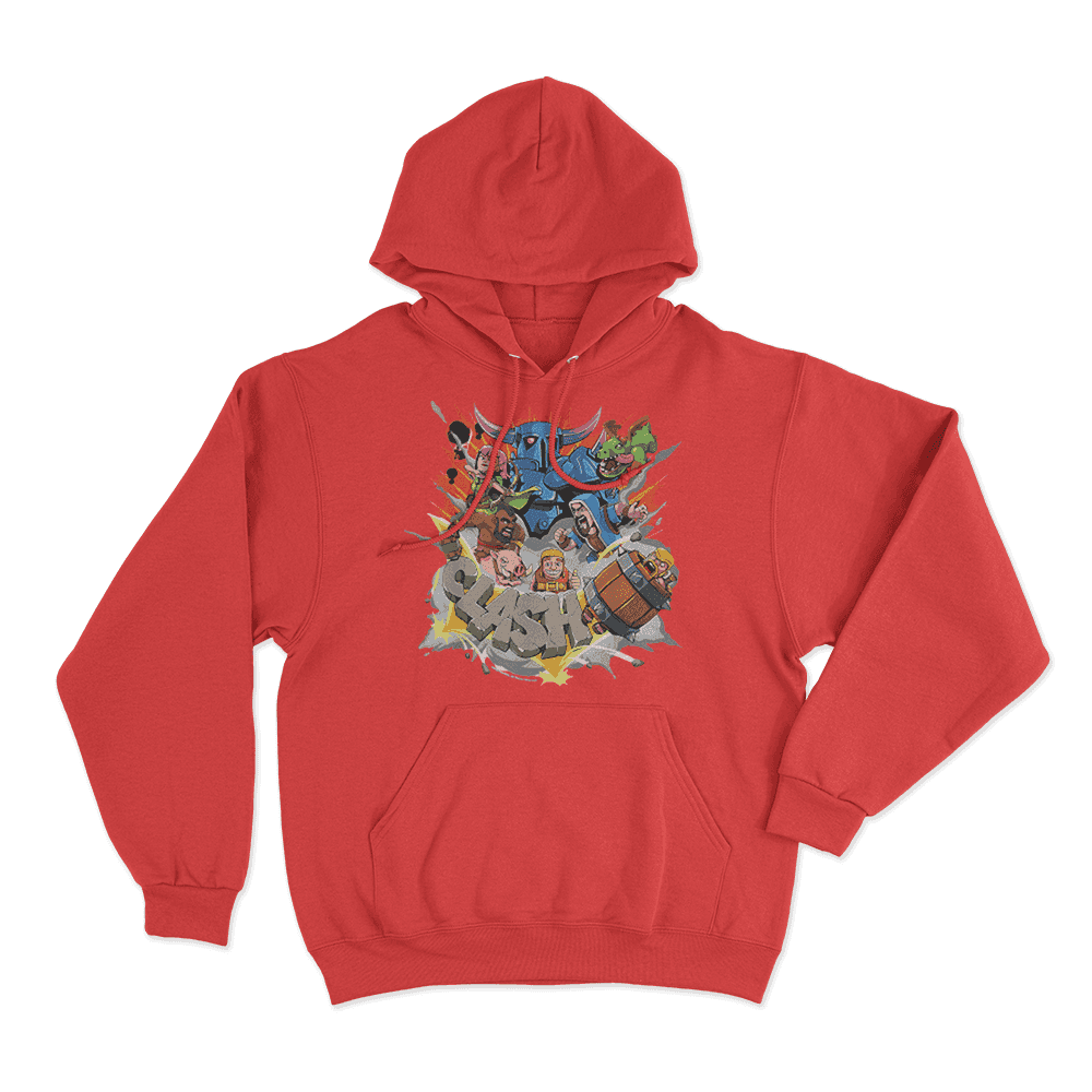 Clash Royale Hoodie Red Clash Royale Hoodie Red