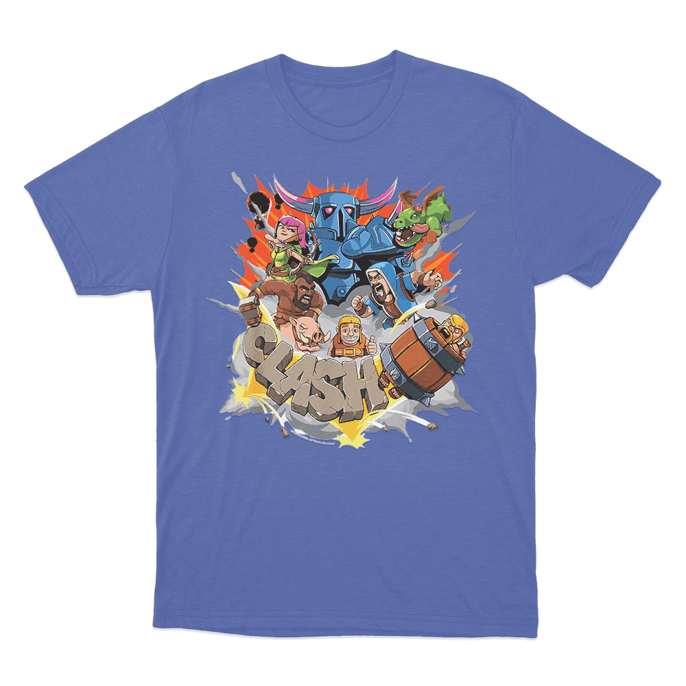 Clash Royale T Shirt Blue Clash Royale T Shirt Blue