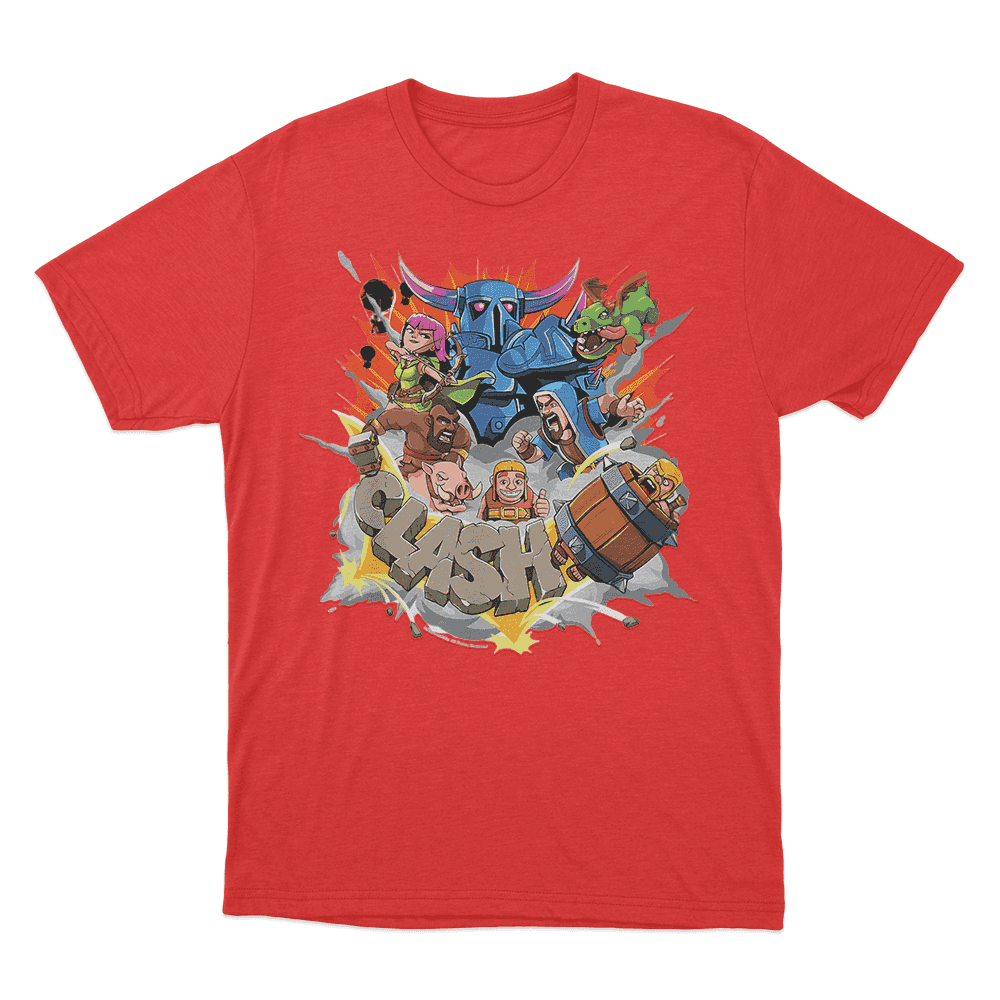 Clash Royale T Shirt Red Clash Royale T Shirt Red