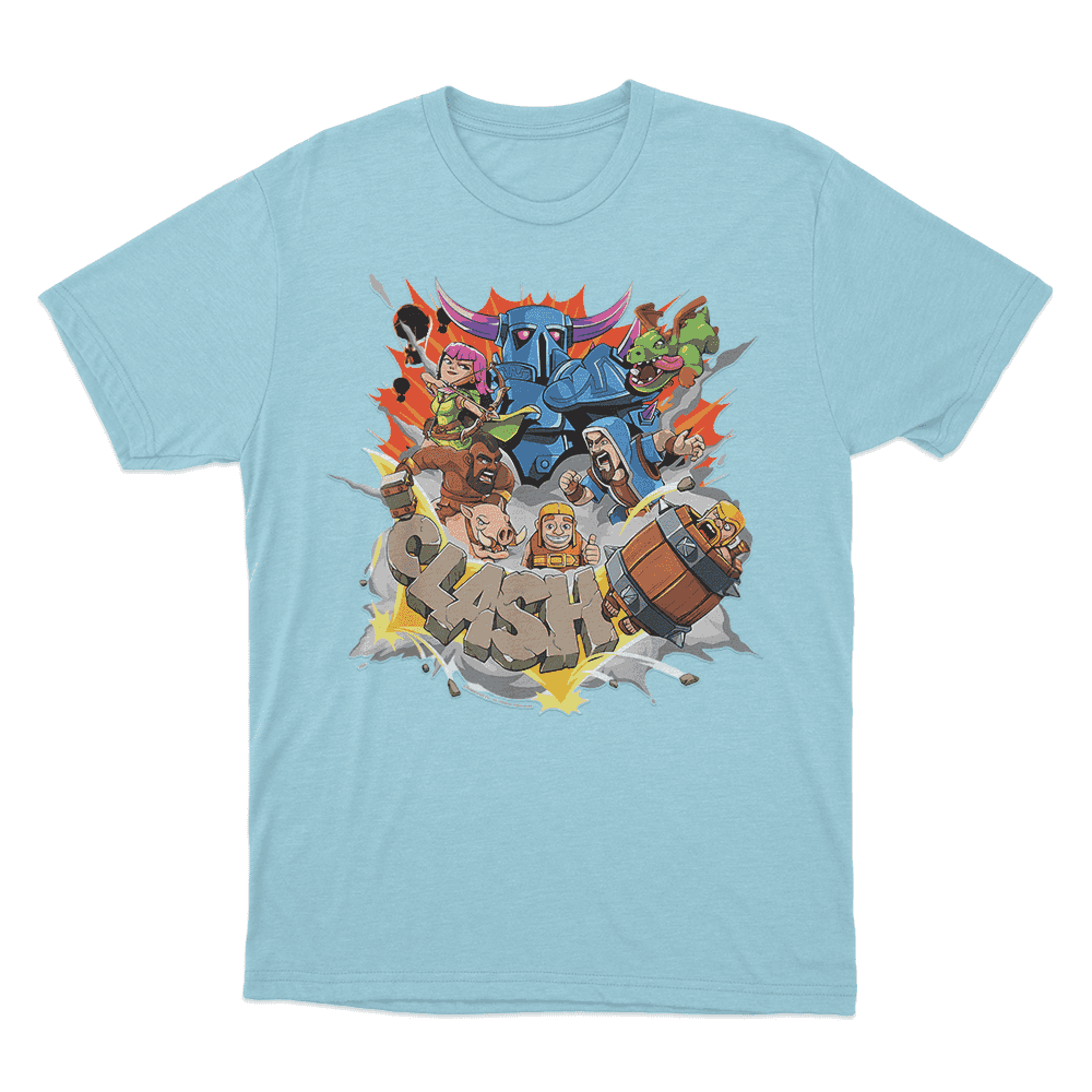 Clash Royale T Shirt Sky Blue Clash Royale T Shirt Sky Blue