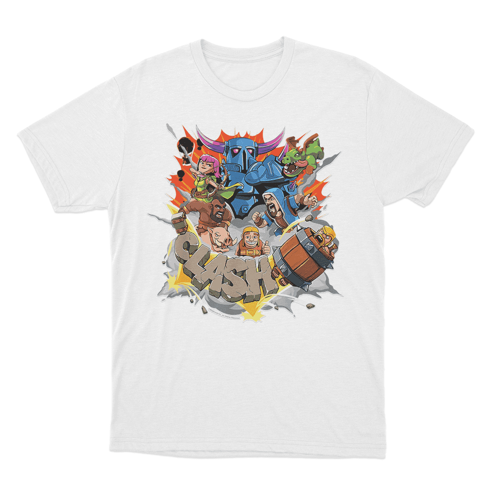 Clash Royale T Shirt White Clash Royale T Shirt White