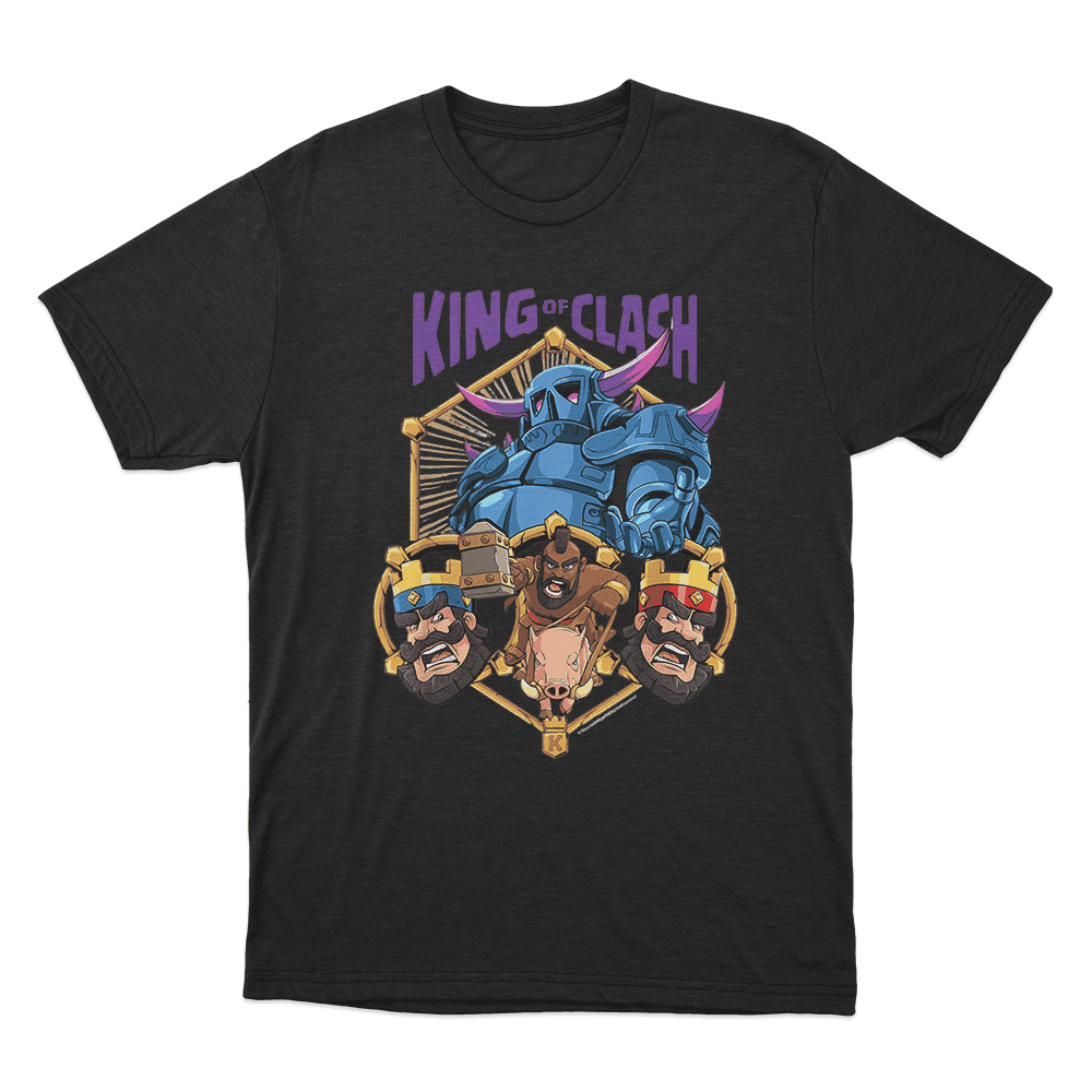 King of Clash T Shirt Black King of Clash T Shirt Black