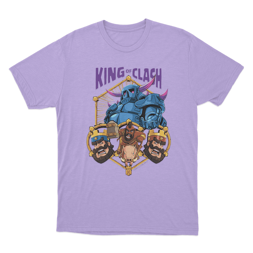 King of Clash T Shirt Purple King of Clash T Shirt Purple
